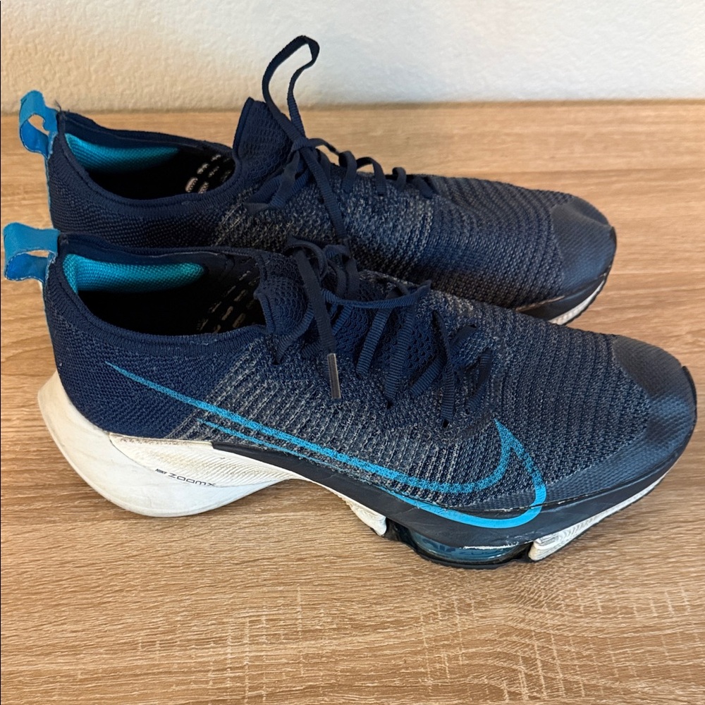 Nike Navy Blue Athletic Shoes - Picture 4 of 9